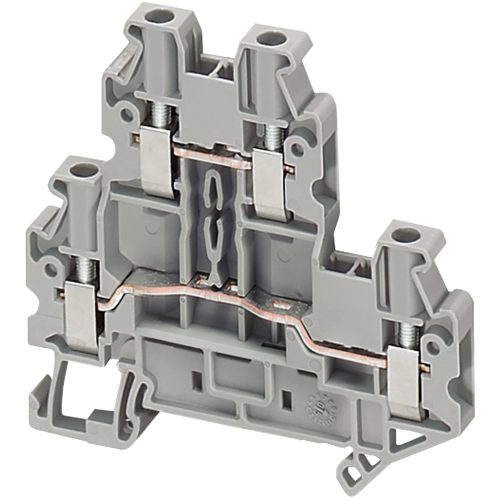 Schneider Electric NSYTRV24D Csavaros kétszintes átkötőkapocs 1x1 csatlakozás 5,2 mm 2,5 mm2 24A-es