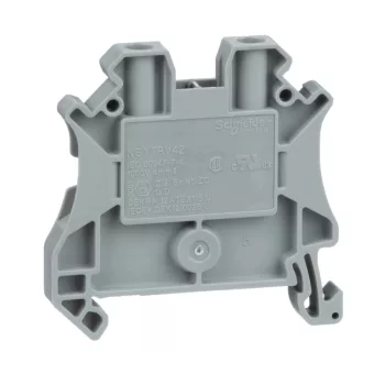   Schneider Electric NSYTRV42 Csavaros egyszintes átkötőkapocs 1x1 csatlakozás 6,2 mm 4 mm2 32A-es
