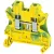 Schneider Electric NSYTRV42PE Csavaros egyszintes földelőkapocs 1x1 csatlakozás 6,2 mm 4 mm2 zöld-sárga