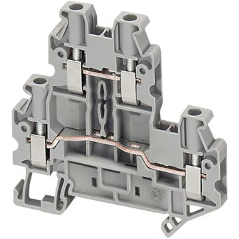   Schneider Electric NSYTRV44D Csavaros kétszintes átkötőkapocs 1x1 csatlakozás 6,2 mm 4 mm2 30A-es