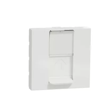   Schneider Electric NU341918 UNICA SYSTEM+ Infraplus 1xRJ45 csatlakozó, Cat6, FTP, fehér