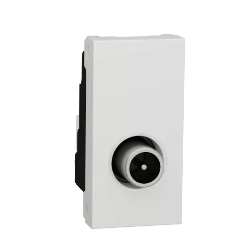 Schneider Unica System+ TV aljzat, 1,5 dB, 1 modulos, fehér – NU346118