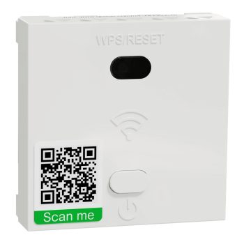   Schneider Electric NU360518 UNICA SYSTEM+ WiFi repeater, fehér