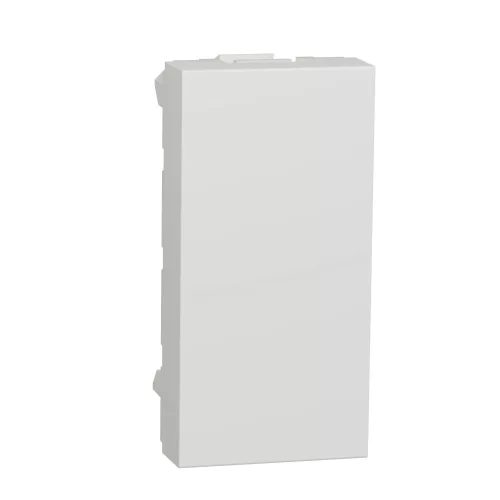 Schneider Unica System+ Vakfedél, 1 modulos (22,5 mm), fehér – NU986518