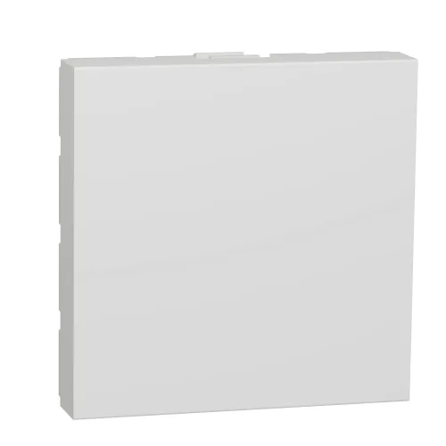 Schneider Unica System+ Vakfedél, 2 modulos, fehér – NU986618