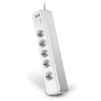   APC by Schneider Electric PM5-GR túlfeszültség védett elosztó, 5 kimenet, 10A 230V, földelés állapot ellenőrzéssel
