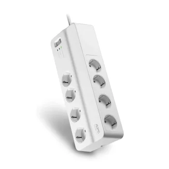   APC by Schneider Electric PM8-GR túlfeszültség védett elosztó, 8 kimenet, 10A 230V, túlterhelés védelemmel, földelés állapot ellenőrzéssel