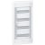 Schneider Electric Pragma PRA25418 Műanyag kiselosztó, 72 modul, 4 sor, ajtó nélkül, IP30 (IP40 ajtóval, külön rendelhető), süllyesztett, Pragma (Schneider PRA25418)
