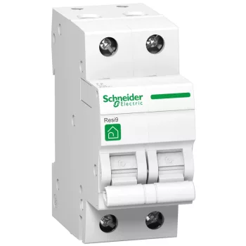   Schneider Electric R9F14250 RESI9 kismegszakító, 2P, C, 50A