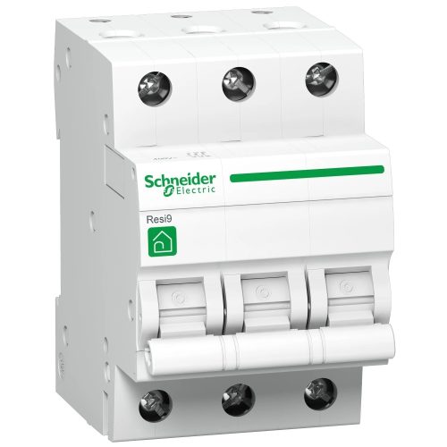 Schneider Electric, Resi9, R9F14332, Kismegszakító 3P,32A, C karakterisztika, 4,5 kA Resi9 (Schneider R9F14332)