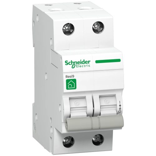 Schneider Electric, R9S64225, moduláris szakaszolókapcsoló 2P 25A 400V AC, Resi9 (Schneider R9S64225)