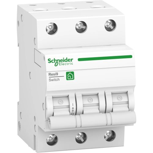 Schneider Electric, R9S64340, moduláris szakaszolókapcsoló 3P 40A 400V AC, Resi9 (Schneider R9S64340)