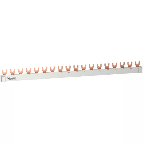 Schneider Easy9 1P villás gyűjtősín 18 modul 18 mm (R9XFH118)