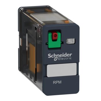   Schneider RPM11F7 Zelio RPM teljesítményrelé, 1CO, 15A, 120VAC, tesztgomb