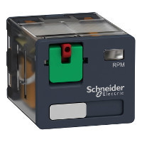 Schneider RPM31B7 Zelio RPM teljesítményrelé, 3CO, 15A, 24VAC, tesztgomb