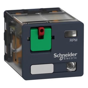   Schneider RPM32F7 Zelio RPM teljesítményrelé, 3CO, 15A, 120VAC, tesztgomb, LED