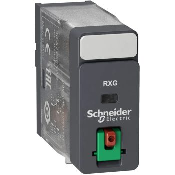   Schneider RXG11F7 Zelio RXG Interfész relé, 1CO, 10A, 120VAC, tesztgomb