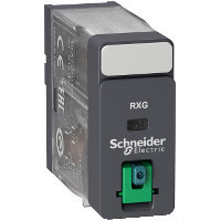 Schneider RXG11ND Zelio RXG Interfész relé, 1CO, 10A, 60VDC, tesztgomb