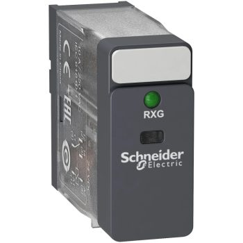   Schneider RXG13BD Zelio RXG Interfész relé, 1CO, 10A, 24VDC, LED