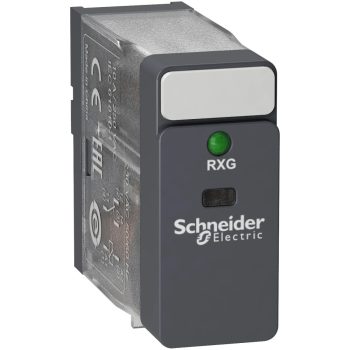   Schneider RXG13F7 Zelio RXG Interfész relé, 1CO, 10A, 120VAC, LED