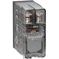 Schneider RXG25E7 Zelio RXG Interfész relé, 2CO, 5A, 48VAC