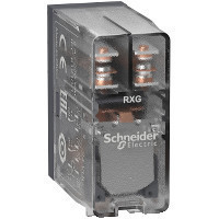 Schneider RXG25ND Zelio RXG Interfész relé, 2CO, 5A, 60VDC