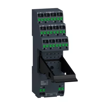   Schneider Electric RXZE14P Zelio foglalat, RXM2/RXM4* relékhez, elválasztott elrendezésű, automata szorítós