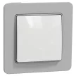 Schneider Electric SDD111101 egypólusú kapcsoló (101), fehér burkolattal, rugós bekötés, kerét nélkül, süllyesztett, 10A 250V IP20 (Sedna Design / Elements)