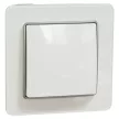 Schneider Electric SDD111101 egypólusú kapcsoló (101), fehér burkolattal, rugós bekötés, kerét nélkül, süllyesztett, 10A 250V IP20 (Sedna Design / Elements)