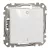 Schneider Electric SDD111102 kétpólusú kapcsoló (102), fehér burkolattal, rugós bekötés, kerét nélkül, süllyesztett, 10A 250V IP20 (Sedna Design / Elements)