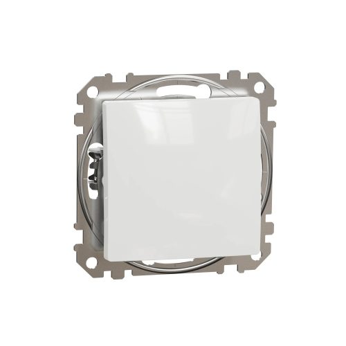 Schneider Electric SDD111106 váltókapcsoló (106), fehér burkolattal, rugós bekötés, kerét nélkül, süllyesztett, 10A 250V IP20 (Sedna Design / Elements)
