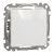 Schneider Electric SDD111107 keresztkapcsoló (107), fehér burkolattal, rugós bekötés, kerét nélkül, süllyesztett, 10A 250V IP20 (Sedna Design / Elements)