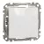 Schneider Electric SDD111111 egypólusú nyomó (N101), fehér burkolattal, rugós bekötés, kerét nélkül, süllyesztett, 10A 250V IP20 (Sedna Design / Elements)