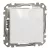 Schneider Electric SDD111116 váltóérintkezős nyomó (N106), fehér burkolattal, rugós bekötés, kerét nélkül, süllyesztett, 10A 250V IP20 (Sedna Design / Elements)