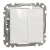 Schneider Electric SDD111118 kettős nyomó, fehér burkolattal, rugós bekötés, kerét nélkül, süllyesztett, 10A 250V IP20 (Sedna Design / Elements)