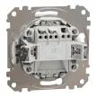 Schneider Electric SDD111121 kártyás kapcsoló, fehér burkolattal, rugós bekötés, kerét nélkül, süllyesztett, 10A 250V IP20 (Sedna Design / Elements)