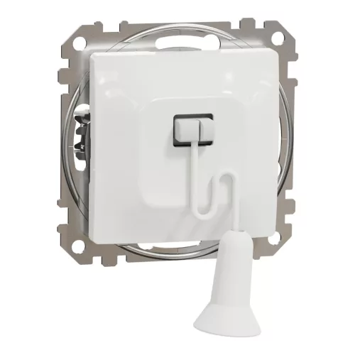 Schneider Electric SDD111122 Húzózsinóros nyomó, fehér burkolattal, rugós bekötés, keret nélkül, süllyesztett, 10A 250V IP20 (Sedna Design / Elements)