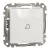 Schneider Electric SDD111131 egypólusú nyomó (N101), fehér burkolattal, csengőjellel, rugós bekötés, kerét nélkül, süllyesztett, 10A 250V IP20 (Sedna Design / Elements)