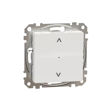   Schneider Electric SDD111385 Wiser Intelligens redőnyvezérlő 500W 230V AC, fehér burkolattal, keret nélkül, csavaros bekötés (Sedna Design / Elements)
