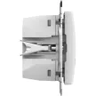 Schneider Electric SDD111404 Dupla USB töltő A+C típusú 3A - 45W, fehér burkolattal, keret nélkül, csavaros bekötés (Sedna Design / Elements)