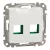 Schneider Electric SDD111443C Dupla adapter SYSTIMAX betétekhez, fehér burkolattal, keret nélkül (Sedna Design / Elements)