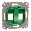 Schneider Electric SDD111443C Dupla adapter SYSTIMAX betétekhez, fehér burkolattal, keret nélkül (Sedna Design / Elements)