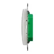Schneider Electric SDD111443C Dupla adapter SYSTIMAX betétekhez, fehér burkolattal, keret nélkül (Sedna Design / Elements)