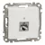 Schneider Electric SDD111461S Informatikai csatlakozóaljzat 1xRJ45, Cat6 STP, fehér burkolattal, keret nélkül, csavaros bekötés (Sedna Design / Elements)
