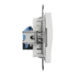 Schneider Sedna SDD111461 1x RJ45 Cat6 UTP adatcsatlakozó aljzat fehér