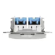 Schneider Sedna SDD111462 2x RJ45 Cat6 UTP adatcsatlakozó aljzat fehér