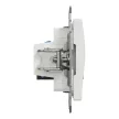 Schneider Sedna SDD111462 2x RJ45 Cat6 UTP adatcsatlakozó aljzat fehér