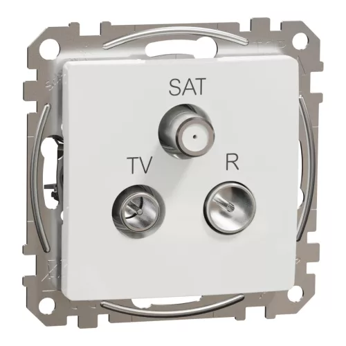 Schneider Sedna SDD111481 TV/R/SAT aljzat végzáró 4 dB fehér