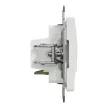 Schneider Electric SDD111492 telefoncsatlakozó 2xRJ11, fehér burkolattal, keret nélkül, csavaros bekötés (Sedna Design / Elements)