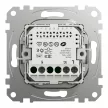 Schneider Electric SDD111502 Forgatógombos LED fényerő-szabályozó, univerzális 5-200 W, 230 V AC, fehér burkolattal, keret nélkül, csavaros bekötés (Sedna Design / Elements)